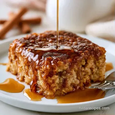 Maple Cinnamon Oatmeal for 10 Servings Recipe Card