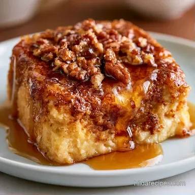 Maple Pecan French Toast: Make-Ahead Recipe Card