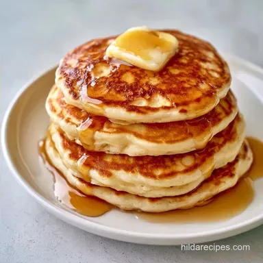 Maple Syrup Pancakes in 20 Minutes