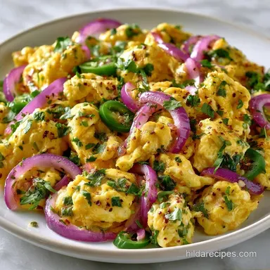 Masala Egg Scramble in 20 Minutes
