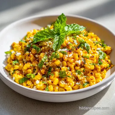 Mexican Street Corn Salad in 18 Minutes Recipe Card