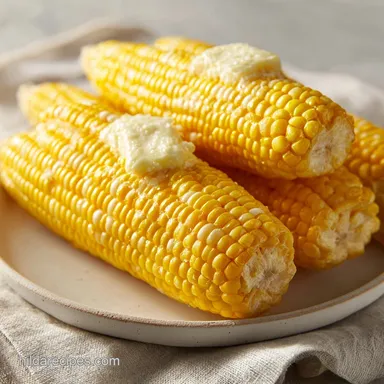 Microwave Corn on the Cob without Husks in 6 Minutes