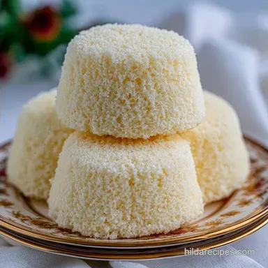 Mini Angel Food Cakes for 6 Servings
