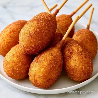 Mini Breakfast Corn Dogs in 40 Minutes