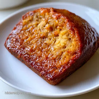 Moist Banana Bread with Sour Cream