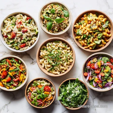 12 Easy Pasta Salad and Fresh Salad Recipes