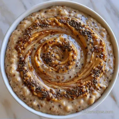 Protein Packed Oatmeal with Egg Whites Recipe Card