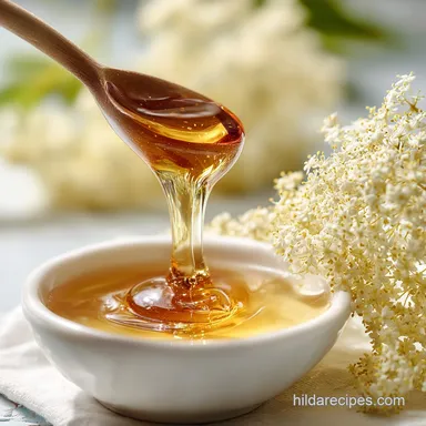 Sambucus Syrup Recipe with Honey in 50 Minutes