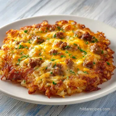 Sheet Pan Breakfast Casserole: Crispy Recipe Card