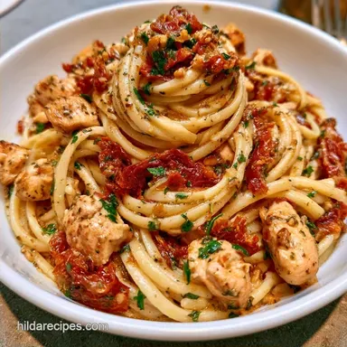 SlowCooker Boursin Chicken Pasta One-Pot