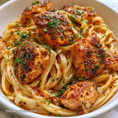 Slow Cooker Chicken Alfredo: Creamy Recipe Card