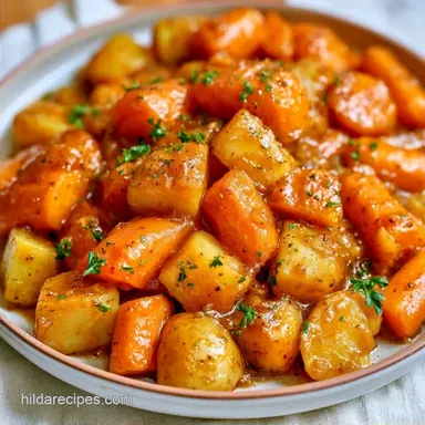 Slow Cooker Root Vegetable Stew for 6