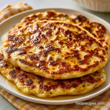 Spiced Potato Paratha for 4 Servings