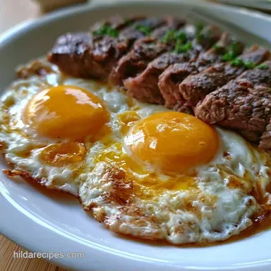 Steak and Eggs in 20 Minutes