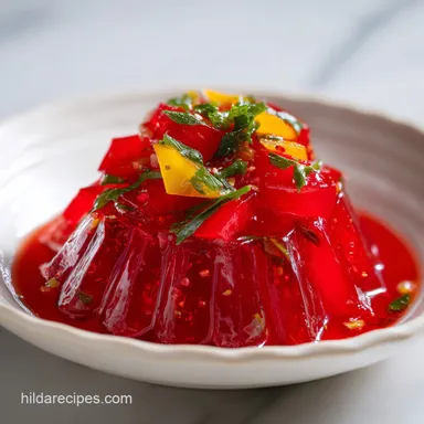 Sugar Free Pepper Jelly for 80 Servings with Low Methoxyl Pectin Recipe Card