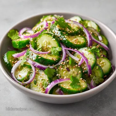 Thai Cucumber Salad in 10 Minutes