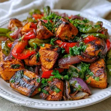 Veggie Breakfast Skillet with Sweet Potato