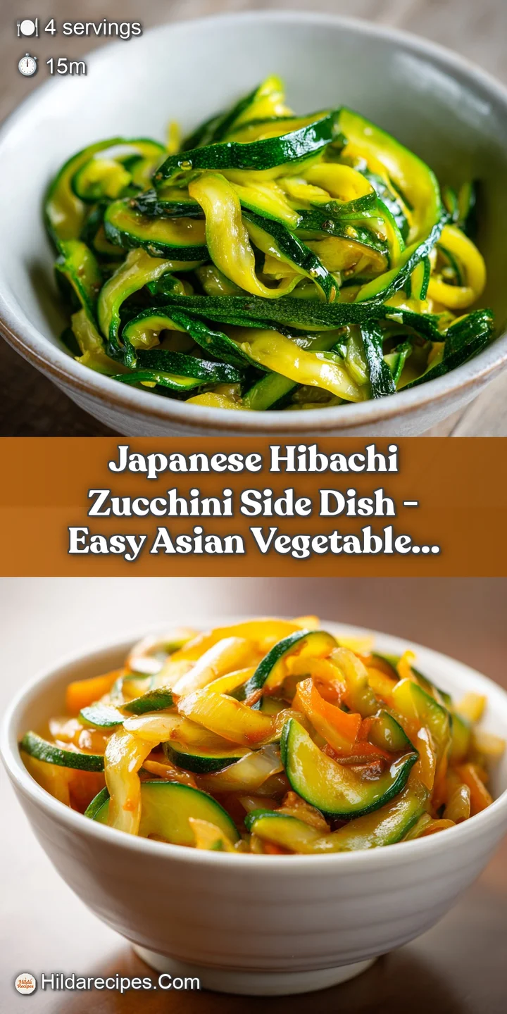 Close-up shot reveals slightly charred edges of tender zucchini, coated in a rich glaze, hinting at the savory umami flavo...