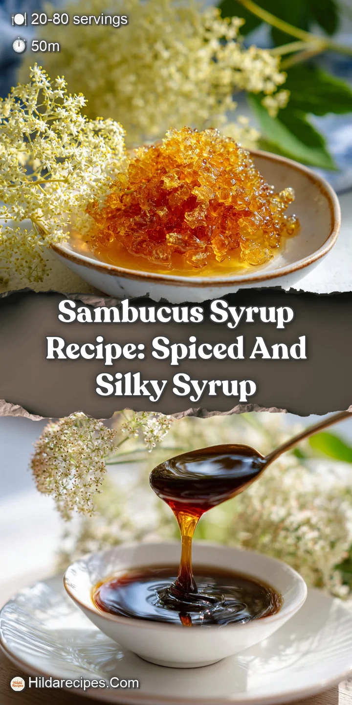 Close-up of dark, jewel-toned elderberry syrup clinging to the side of a glass jar, with tiny bubbles suspended within.