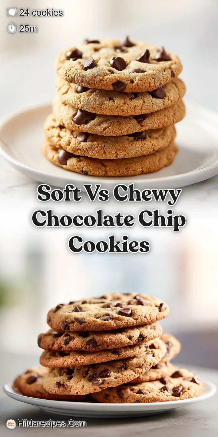 Close-up of a chocolate chip cookie, showing browned, caramelized edges and a tempting peek of melted chocolate within the...