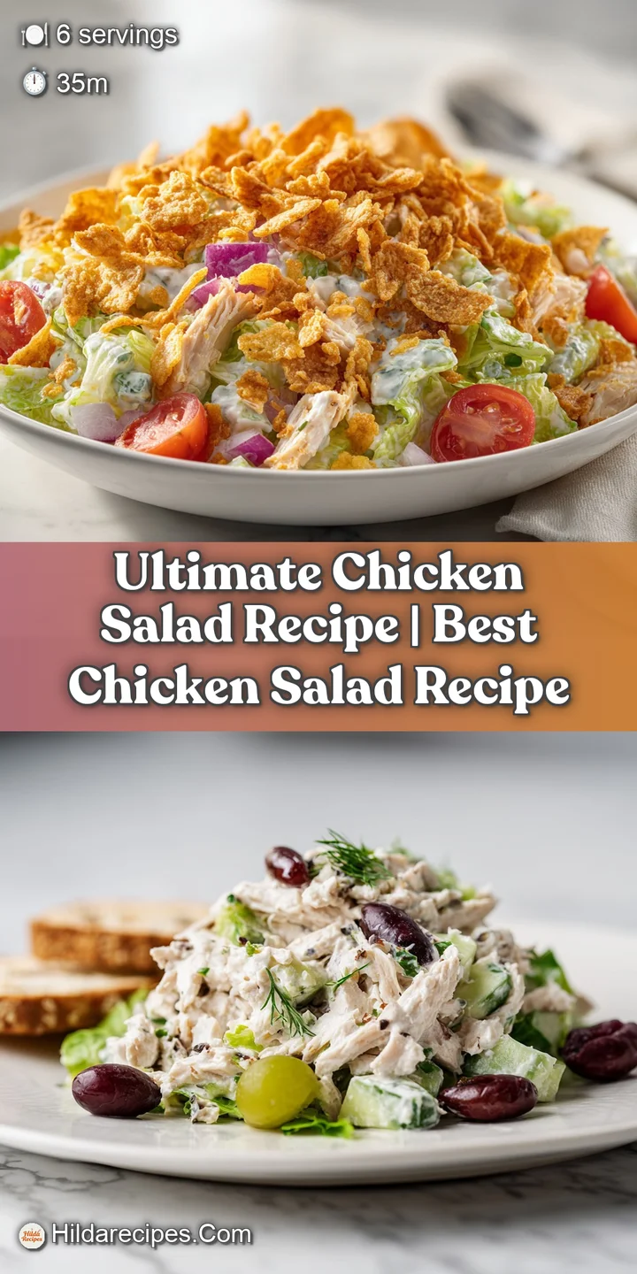 Close-up of creamy chicken salad: juicy grapes, crunchy celery, and tender chicken bound in mayonnaise, a textural delight.