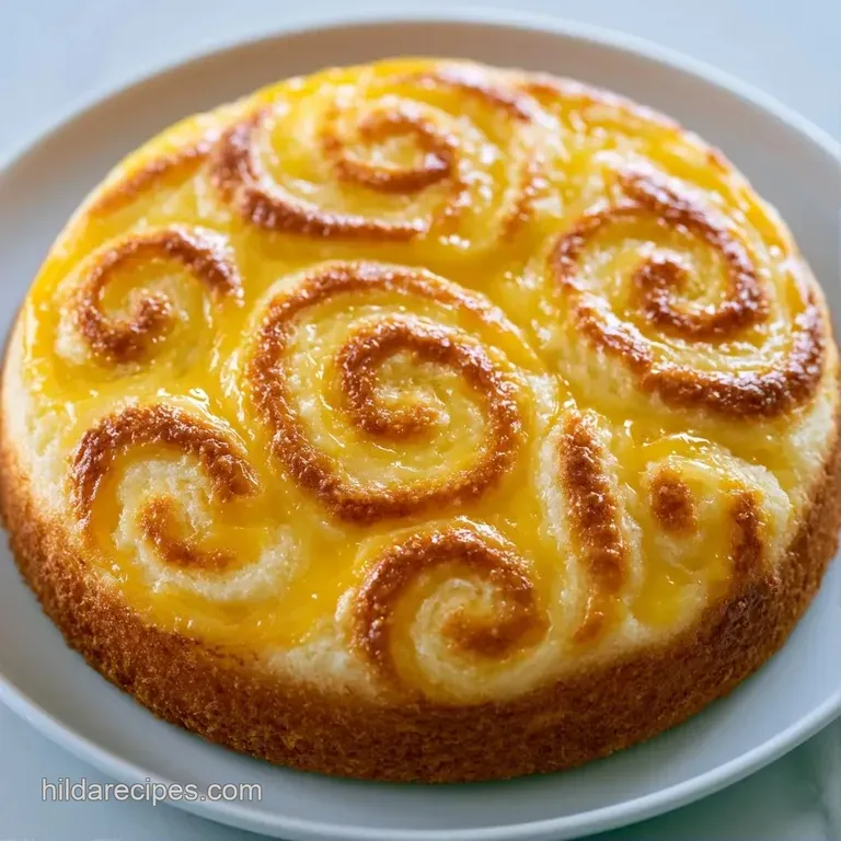 A precise slice of airy white cake and smooth lemon curd on a white plate, garnished with fresh mint leaves.