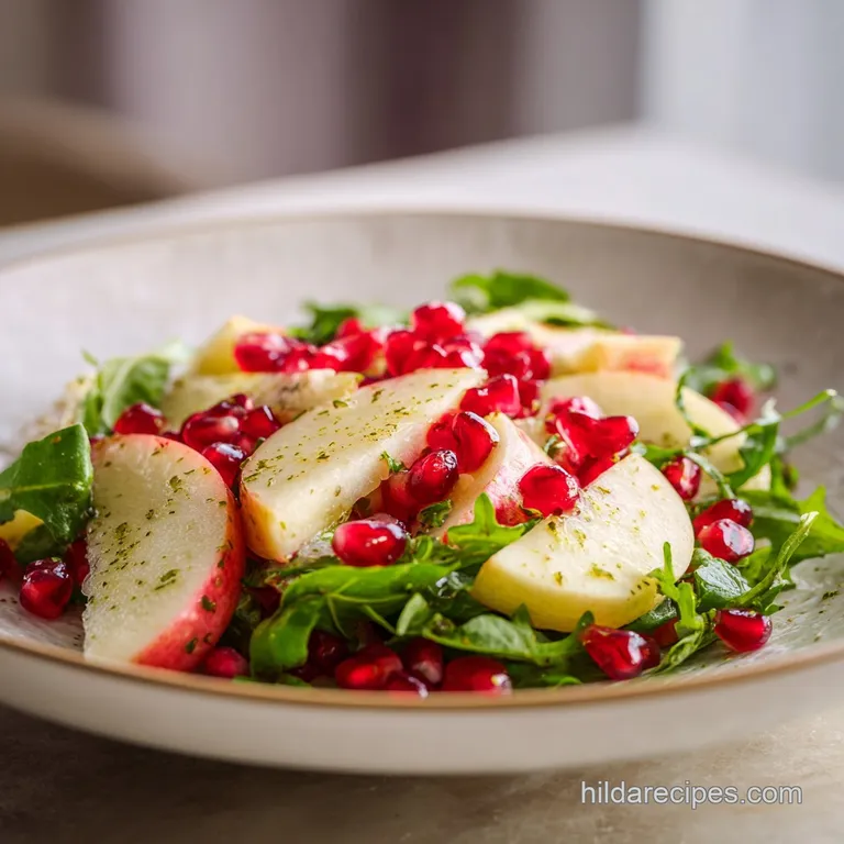 Apple Pomegranate Salad Recipe