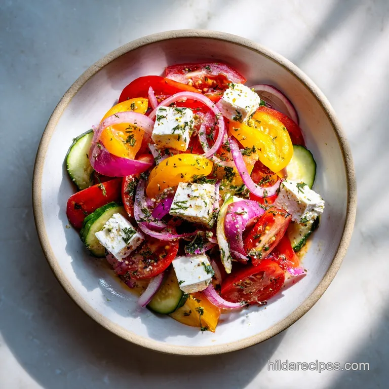 The Best Greek Salad Recipe Ever
