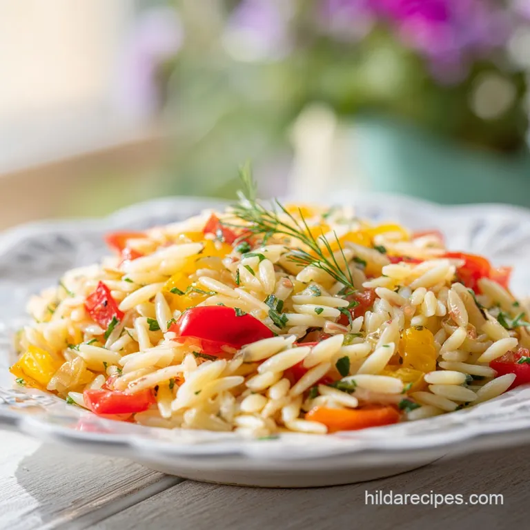 The Best Orzo Pasta Salad Recipe