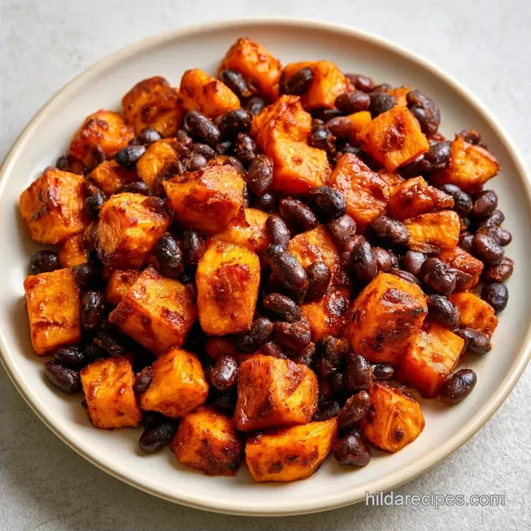 Black Bean Sweet Potato Taco Skillet in 30 Minutes