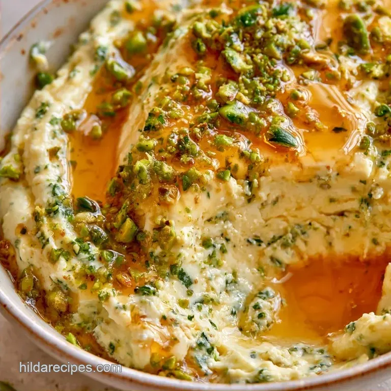 Boursin Pistachio Honey with Fresh Thyme