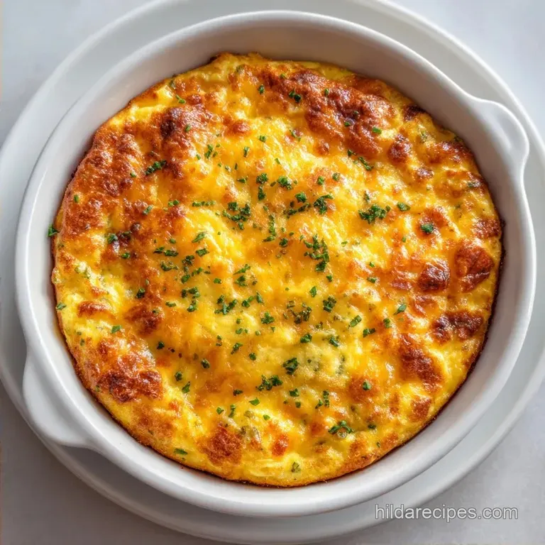 Cheesy Egg Bake: Savory and Golden
