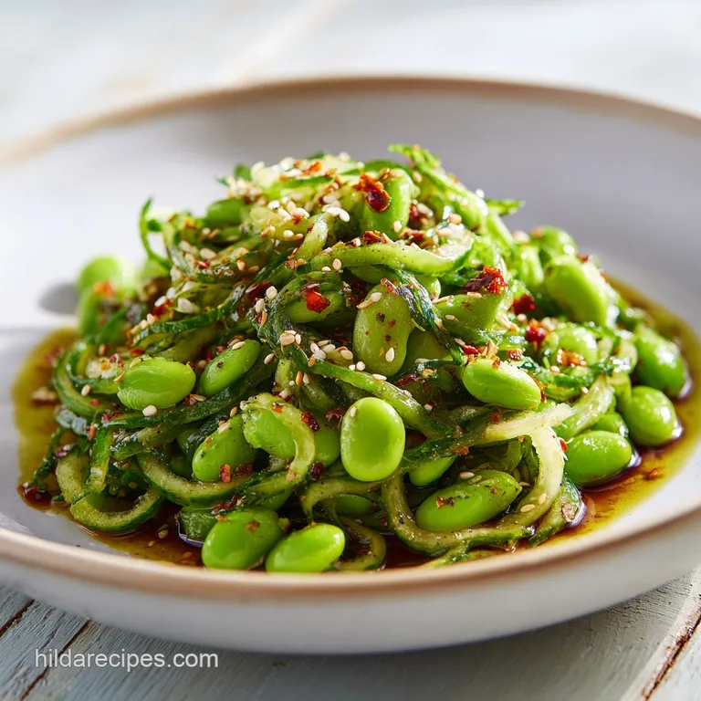 Cucumber Edamame Salad Recipe