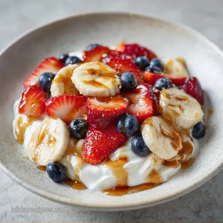 Fruit Yogurt Bowl: High-Protein Breakfast