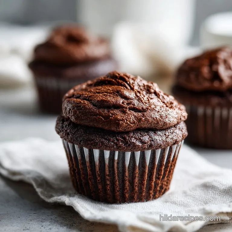 The Ultimate Fudgy Brownie Cupcakes from Box Mix