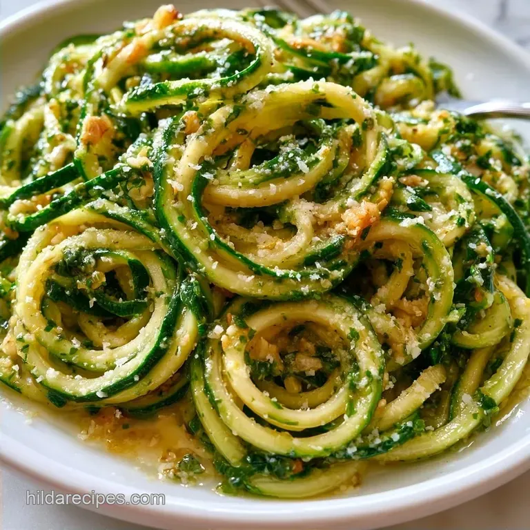 Garlic Butter Zucchini Noodles