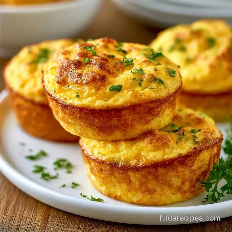 High Protein Egg Muffins with Cottage Cheese