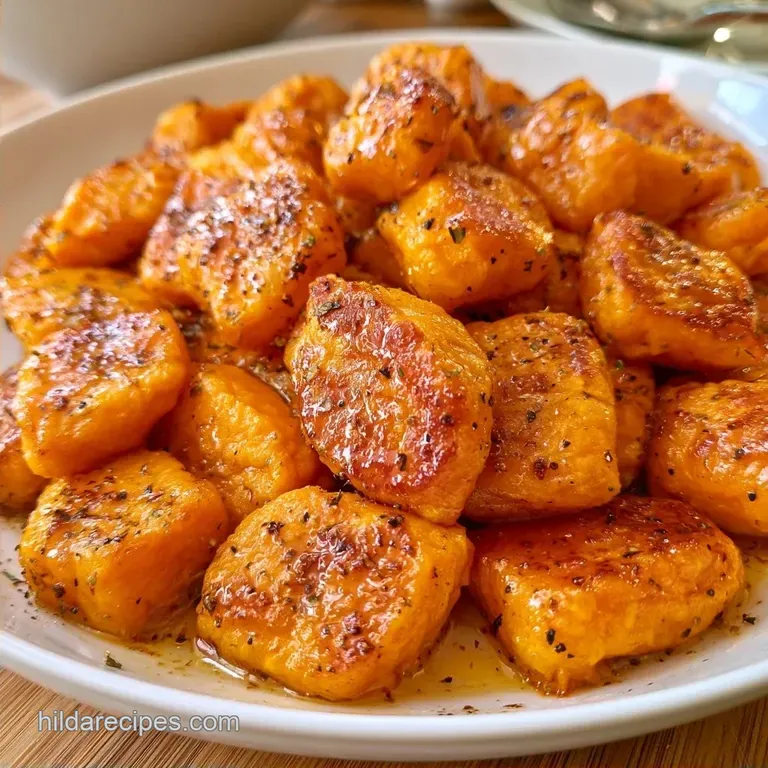 Pillowy Homemade Sweet Potato Gnocchi