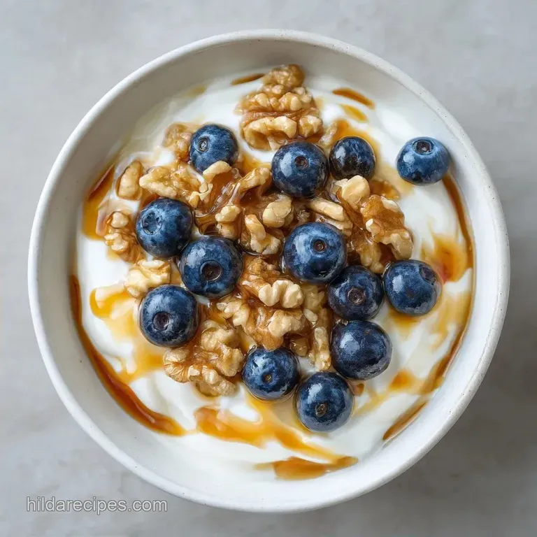 High Protein Honey Greek Yogurt: Tangy and Sweet
