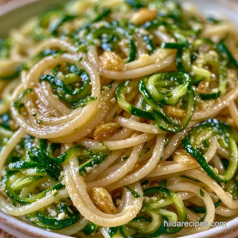 Swirled pasta topped with shaved parmesan and fresh parsley on a matte white ceramic plate with a side of lemon.