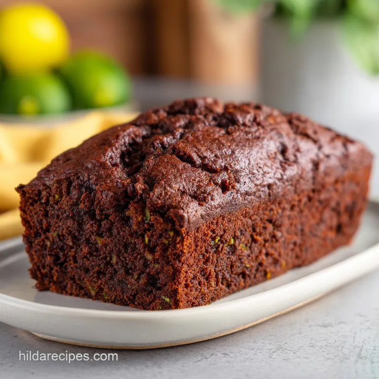 Moist Chocolate Zucchini Bread