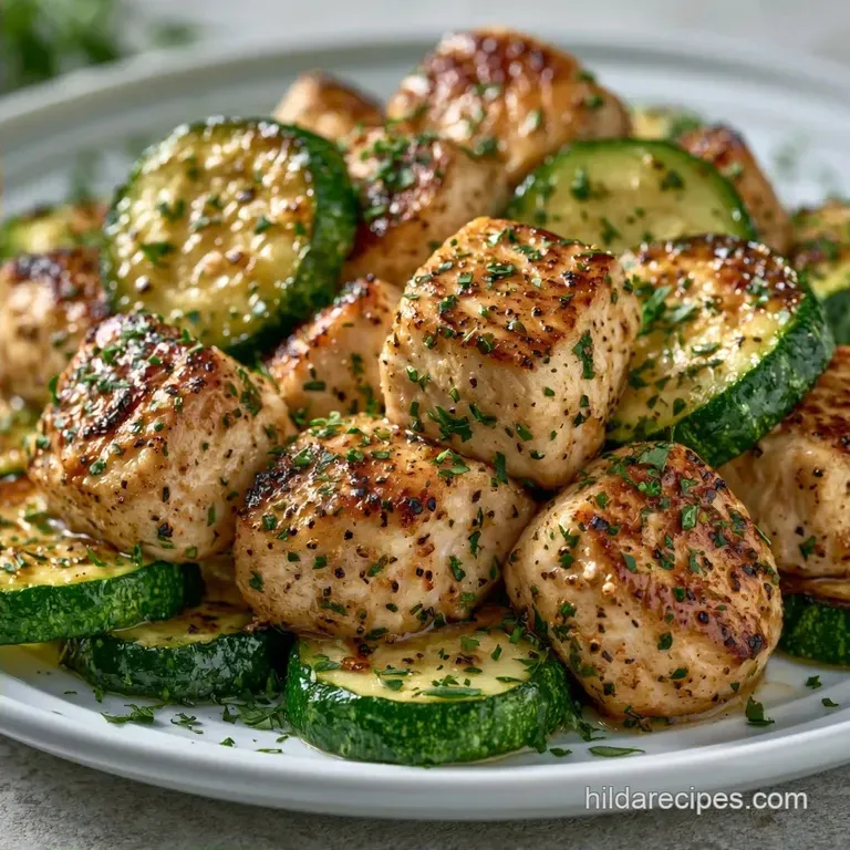 One Pot Zucchini Bake with Chicken