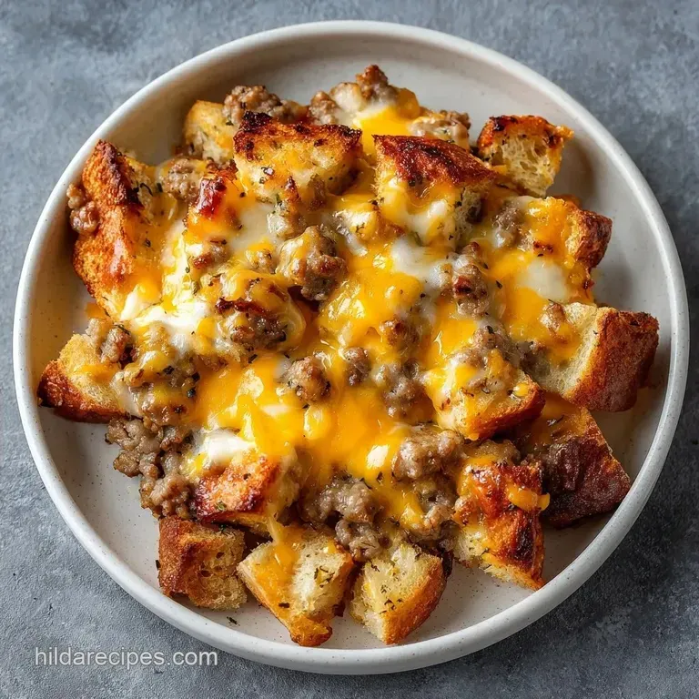 Overnight Egg Casserole: Savory and Hearty