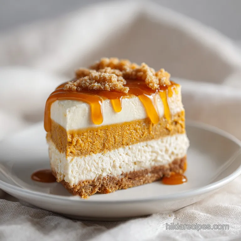 Pumpkin Cake Cheesecake: Velvet Layered Dessert