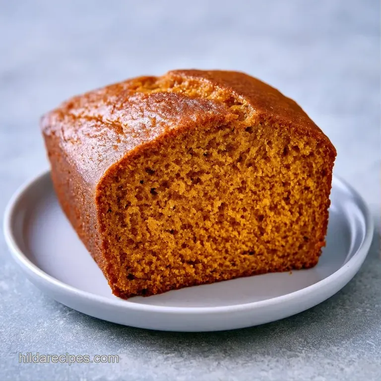 A thick slice of moist orange bread on a white plate, topped with a melting pat of salted butter and cinnamon.