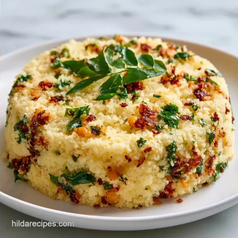 Fluffy Restaurant-Style Semolina Upma Recipe