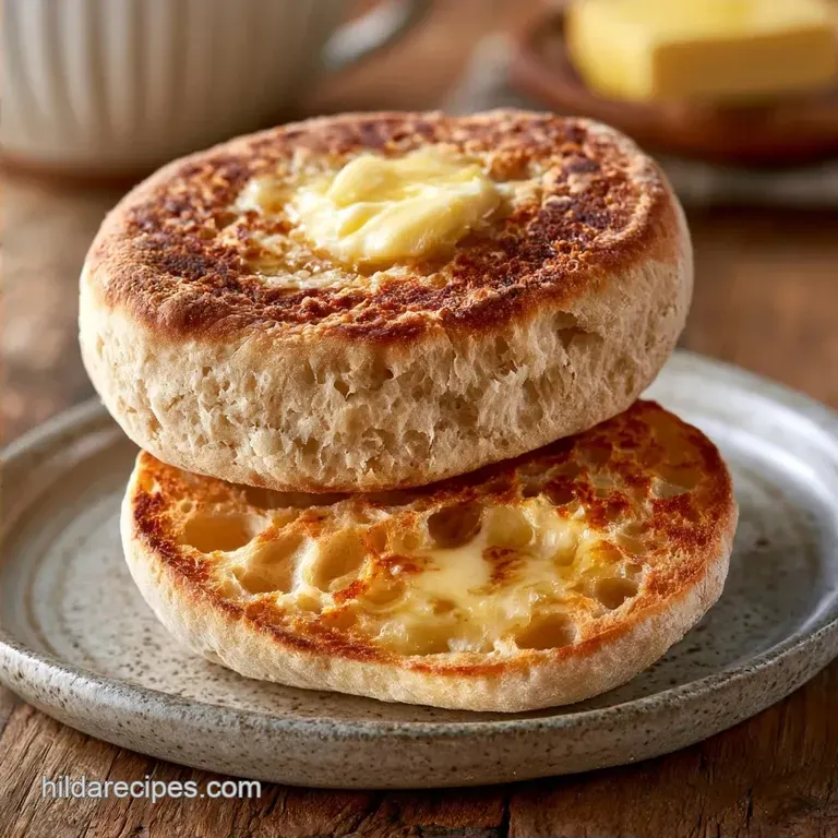 Sourdough English Muffins in 24 Hours