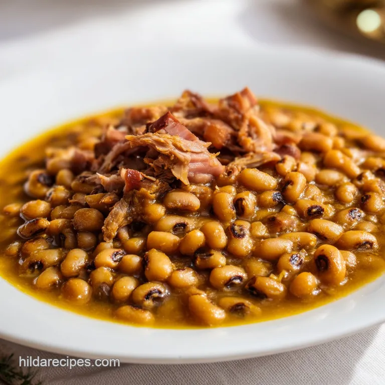 Southern Black Eyed Peas: Velvety and Hearty