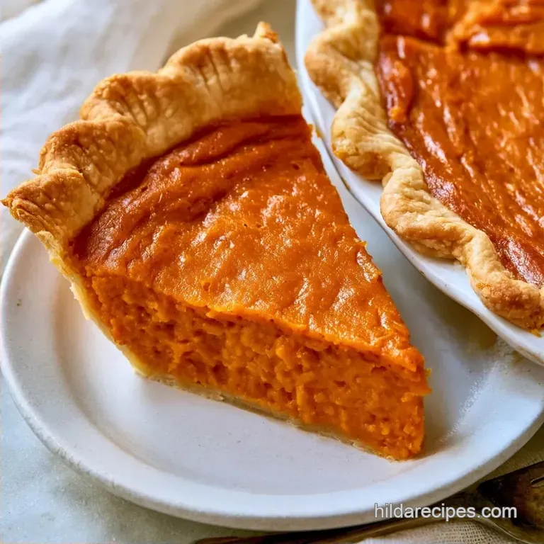 Creamy Southern Sweet Potato Pie Recipe