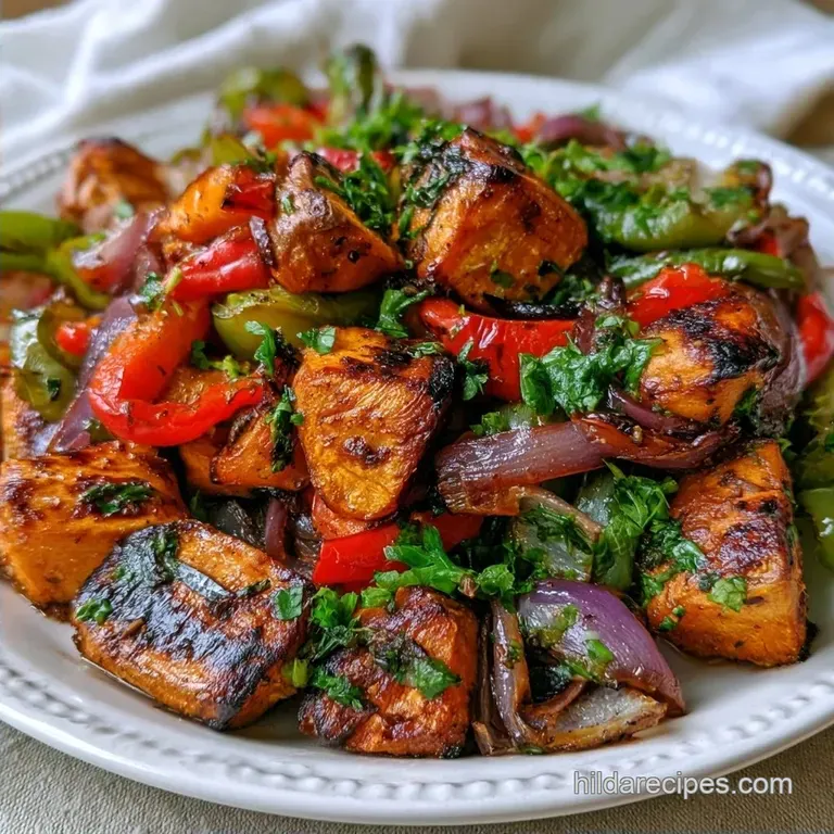 Roasted Veggie Breakfast Skillet